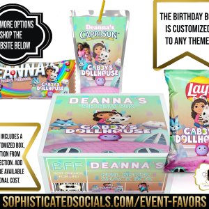 Birthday Snack Box – Assembled