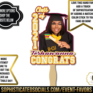 Free Style Graduation – Hand Fans