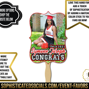 Vintage Graduation – Hand Fans