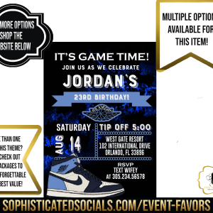 Jordan Inspired Blue – Invite