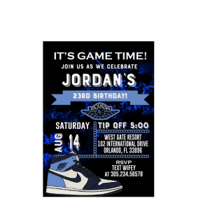 Jordan Inspired Blue – Invite