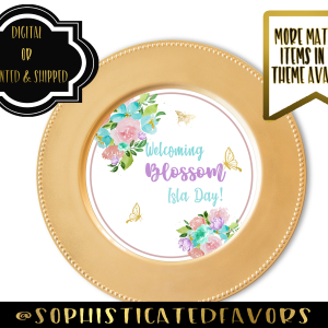 Butterfly Garden – Charger Insert