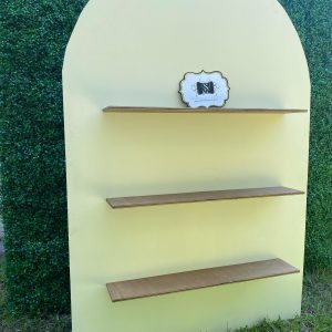 Arched Chiara Wall Display – 6′ Tall – Rentals