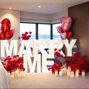 Engagement Marquee Display – Event Services