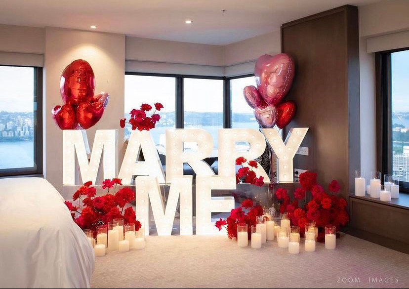 Engagement Marquee Display - Event Services