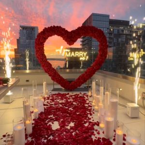 Heart LED Display Walkup – Event Services