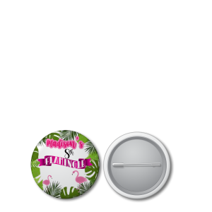 Let’s Flamingle – Button Pins