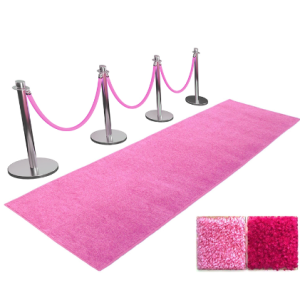 Pink Carpet & Stanchions – Rentals