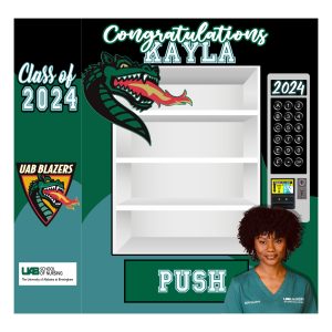 Graduate Vending Machine Gift Box – Assembled