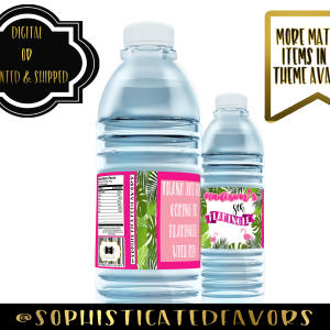 Let’s Flamingle – Water Bottles