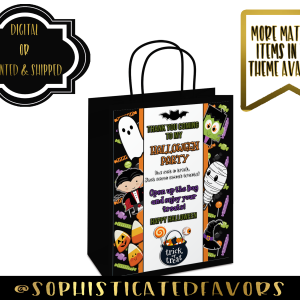 Halloween Party Kids – Black Gift Bags