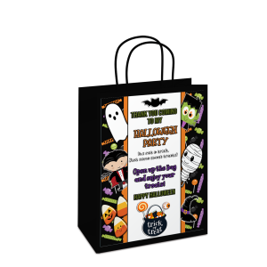 Halloween Party Kids – Black Gift Bags