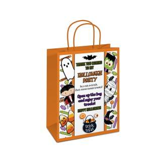 Halloween Party Kids – White Gift Bags