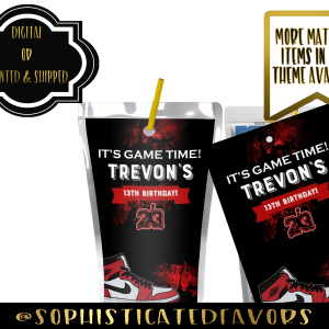 Jordan Inspired Red – Caprisuns