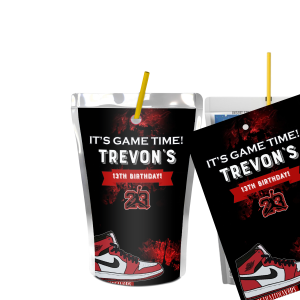Jordan Inspired Red – Caprisuns