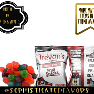Jordan Inspired Red – Fruit Snacks