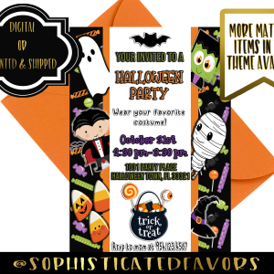 Halloween Party Kids – Black Invite