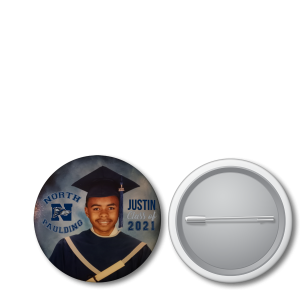Graduation – Male Logo Button Pins