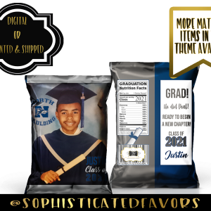 Graduation – Male Logo Chip Bags