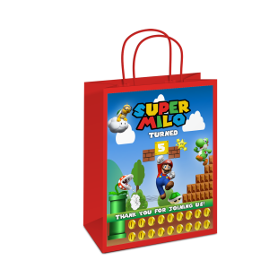 Mario- Gift Bags