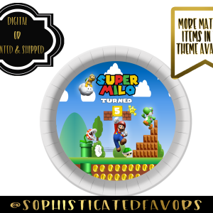 Mario – Party Plates