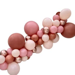 Rose all day Balloon Garland – DIY KiT