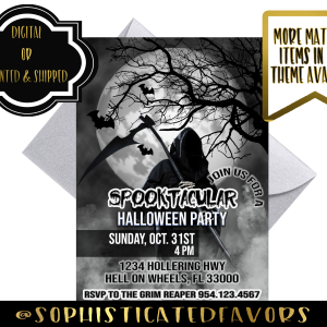 Spooktakular Halloween – Adult Invite