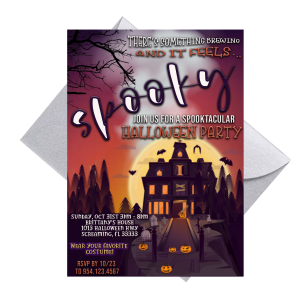 Spooktakular Halloween – Kids Invite
