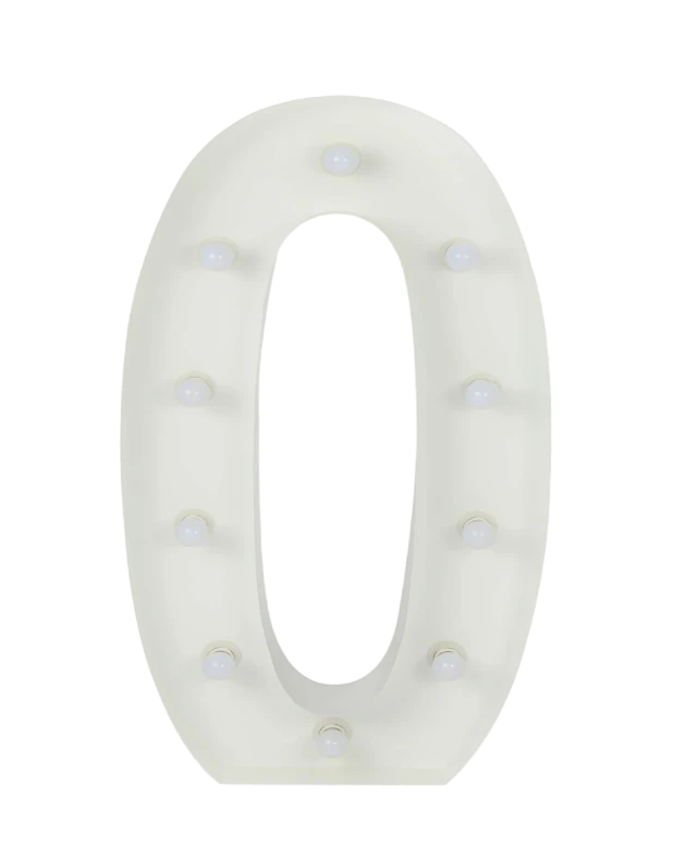 Number 0 - Marquee