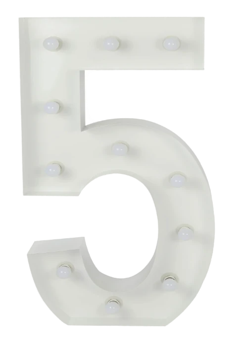 Number 5 - Marquee