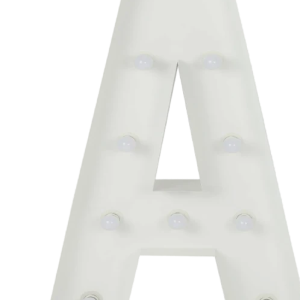 Letter A – Marquee