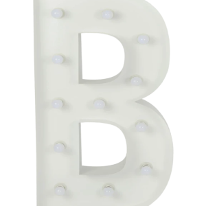 Letter B – Marquee
