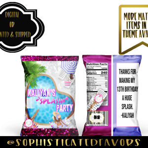 Splash Party – Chip Bags