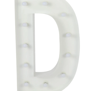 Letter D – Marquee